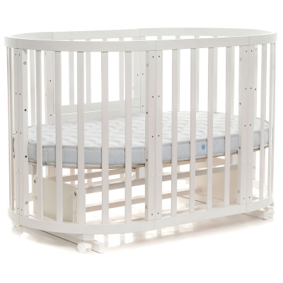 Круглая кроватка-трансформер Noony Cozy